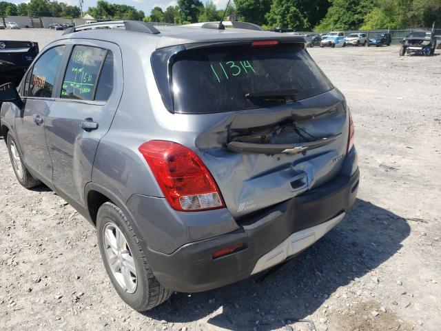 Photo 9 from auction – 2015 CHEVROLET TRAX 1LT with VIN KL7CJLSB0FB095888