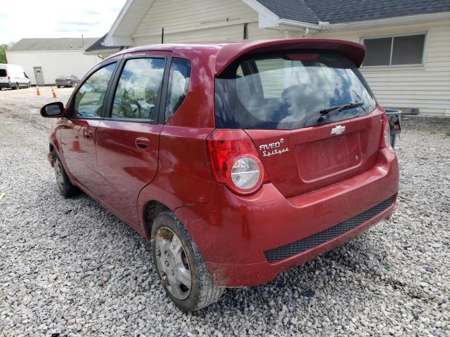 Photo 3 from auction – 2009 CHEVROLET AVEO LT with VIN KL1TG66E19B652195