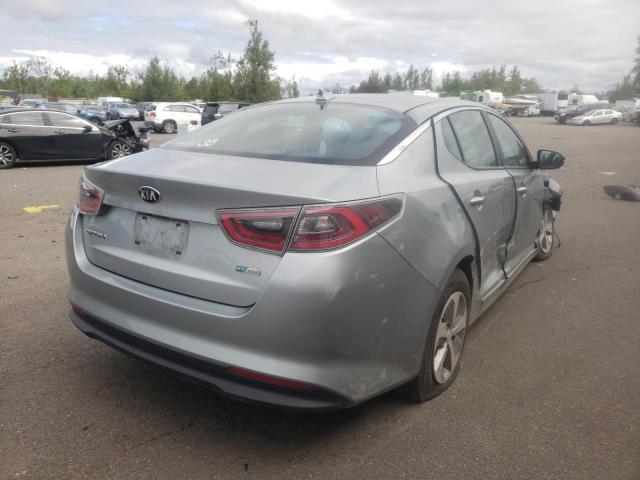 Photo 4 from auction – 2015 KIA OPTIMA HYB with VIN KNAGM4AD0F5088004