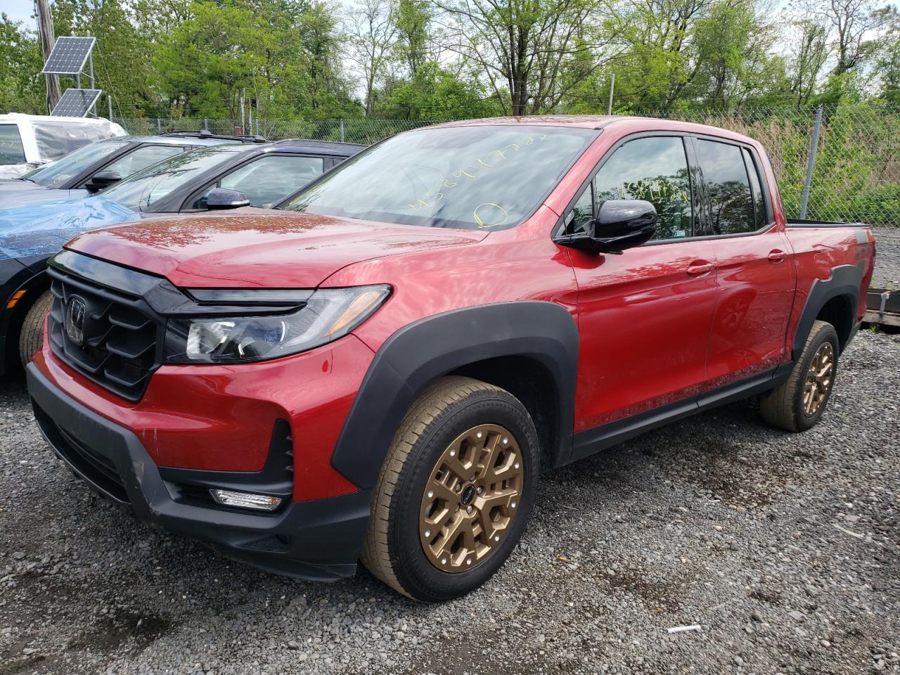 Photo 2 from auction – 2021 HONDA RIDGELINE with VIN 5FPYK3F19MB007994