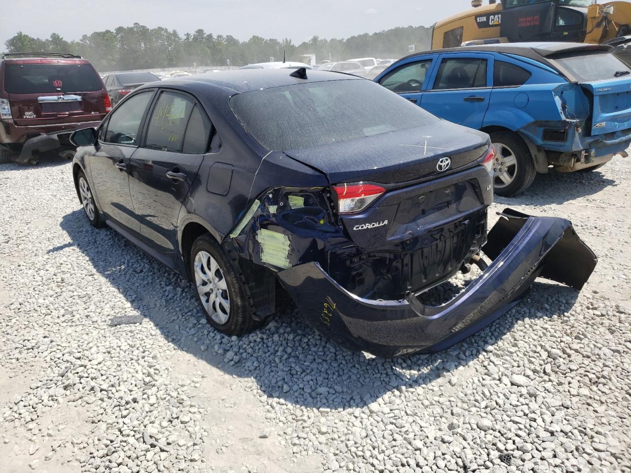 Photo 3 from auction – 2020 TOYOTA COROLLA LE with VIN 5YFEPRAE0LP104580