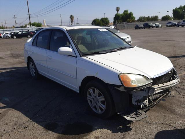 HONDA CIVIC EX 2003 with VIN 1HGES26743L008882 - Photo from auction