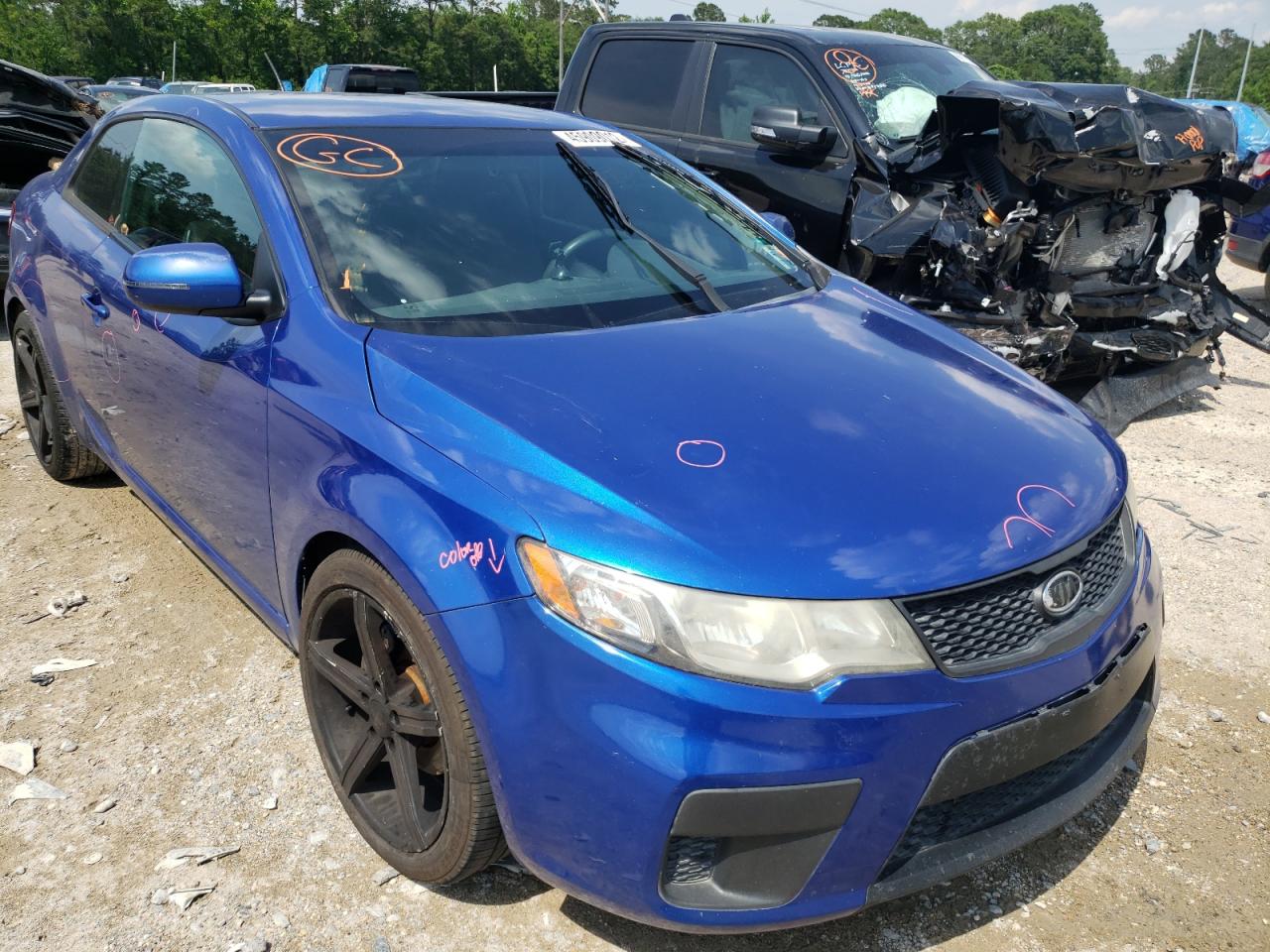 KIA FORTE EX 2012 z numerem VIN KNAFU6A21C5480958 - Zdjęcie z aukcji