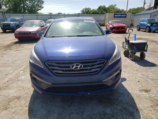 Photo 9 from auction – 2015 HYUNDAI SONATA SPO with VIN 5NPE34AF9FH033887