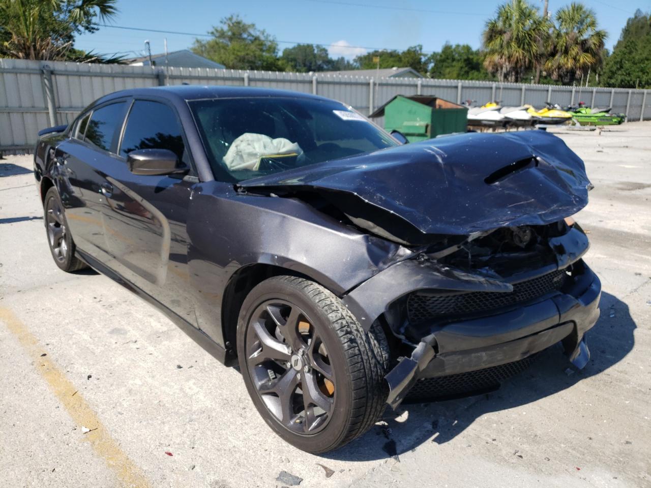 DODGE CHARGER GT 2019 with VIN 2C3CDXHG2KH730183 - Photo from auction