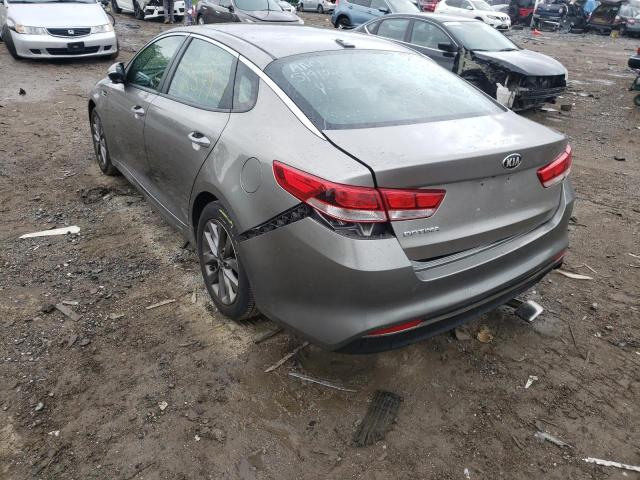 Photo 3 from auction – 2016 KIA OPTIMA LX with VIN 5XXGT4L3XGG071850