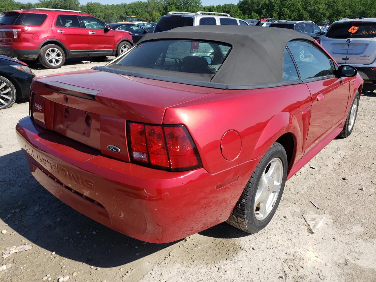 Photo 4 from auction – 2001 FORD MUSTANG with VIN 1FAFP44481F197644