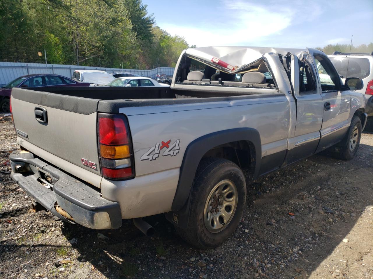 Photo 4 from auction – 2006 GMC NEW SIERRA with VIN 1GTEK19B46Z156346