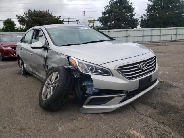HYUNDAI SONATA SE 2016 with VIN 5NPE24AF8GH387730 - Photo from auction