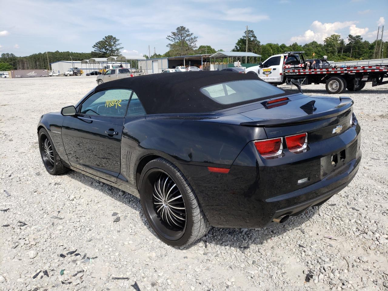 Photo 3 from auction – 2013 CHEVROLET CAMARO LT with VIN 2G1FB3D30D9236405