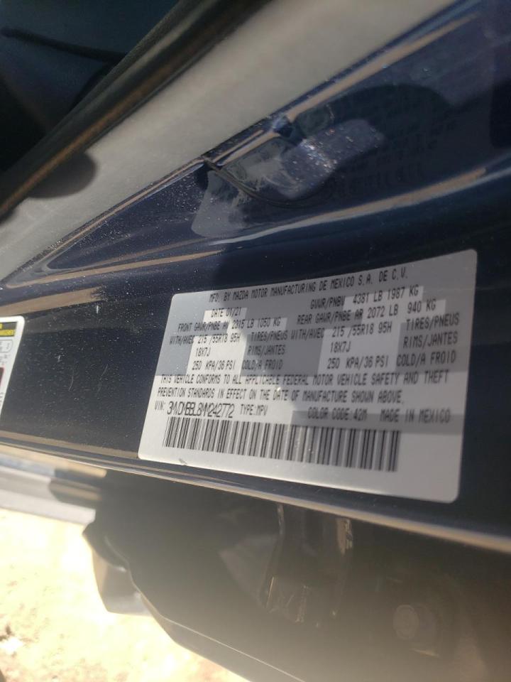 Photo 10 from auction – 2021 MAZDA CX-30 SELE with VIN 3MVDMBBL8MM242772