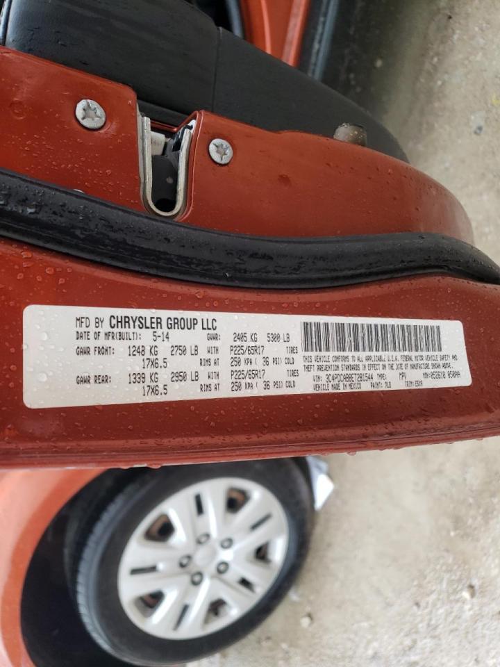 Photo 10 from auction – 2014 DODGE JOURNEY SE with VIN 3C4PDCAB8ET281544