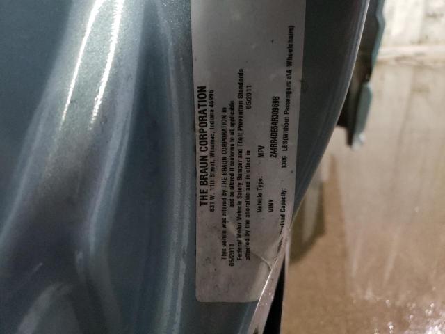 Photo 10 from auction – 2010 CHRYSLER TOWN & COU with VIN 2A4RR4DE5AR309698