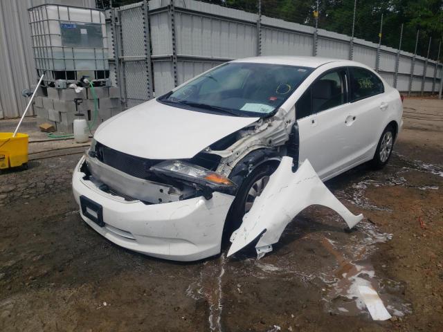 Photo 2 from auction – 2012 HONDA CIVIC LX with VIN 19XFB2F53CE373273