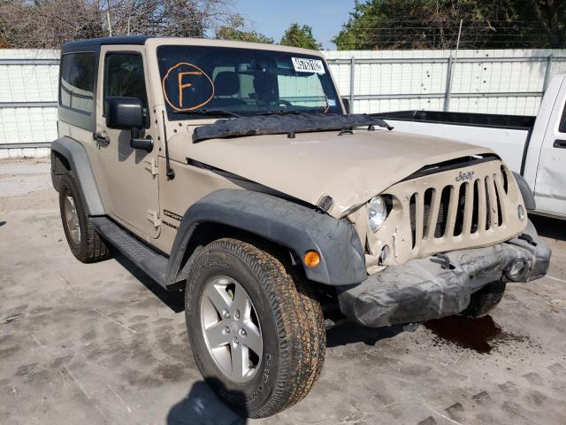 JEEP WRANGLER S 2016 with VIN 1C4AJWAG9GL252127 - Photo from auction
