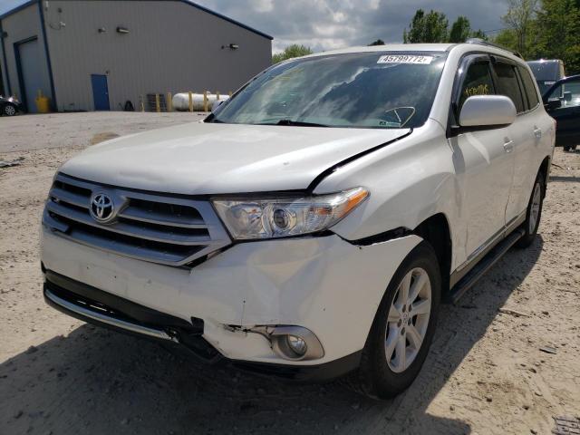 Photo 2 from auction – 2013 TOYOTA HIGHLANDER with VIN 5TDBK3EH7DS197674