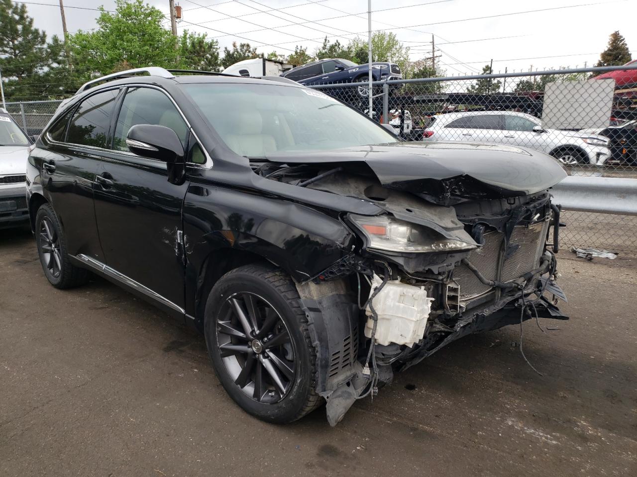 LEXUS RX 450 2013 with VIN JTJBC1BA7D2444897 - Photo from auction