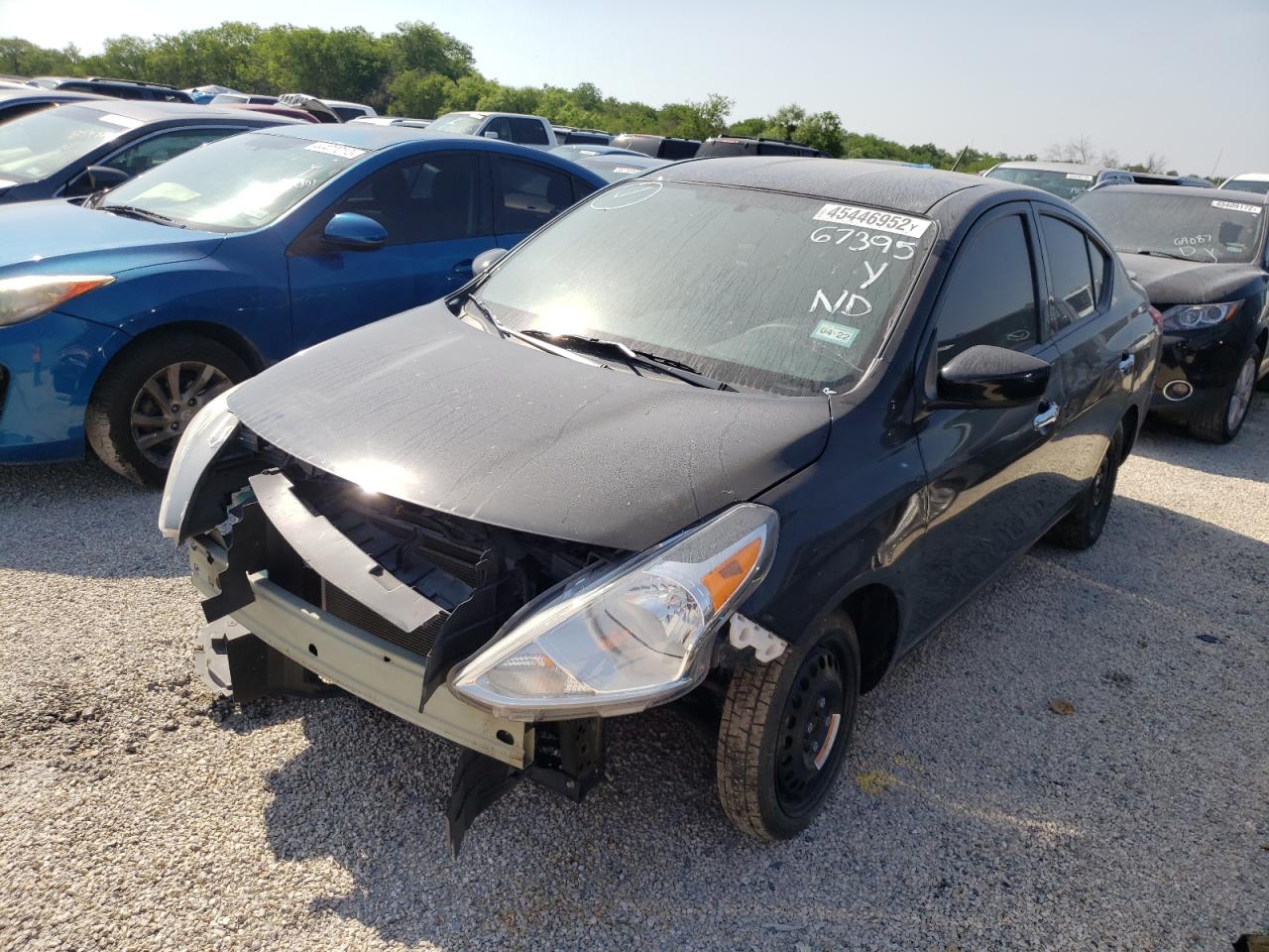 Photo 2 from auction – 2019 NISSAN VERSA S with VIN 3N1CN7AP2KL845881