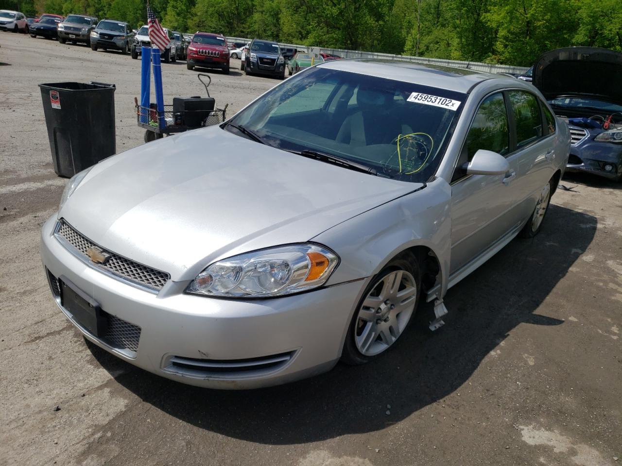 Photo 2 from auction – 2015 CHEVROLET IMPALA LIM with VIN 2G1WB5E33F1133829