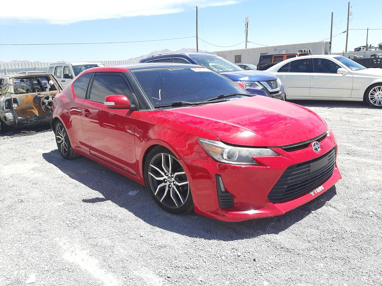 TOYOTA SCION TC 2015 with VIN JTKJF5C73F3089314 - Photo from auction