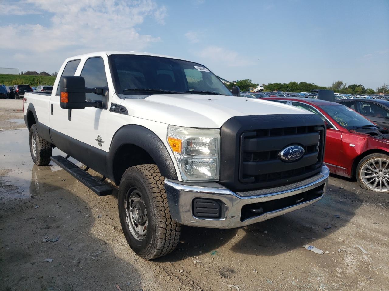 FORD F350 SUPER 2011 with VIN 1FT8W3BT3BED11616 - Photo from auction