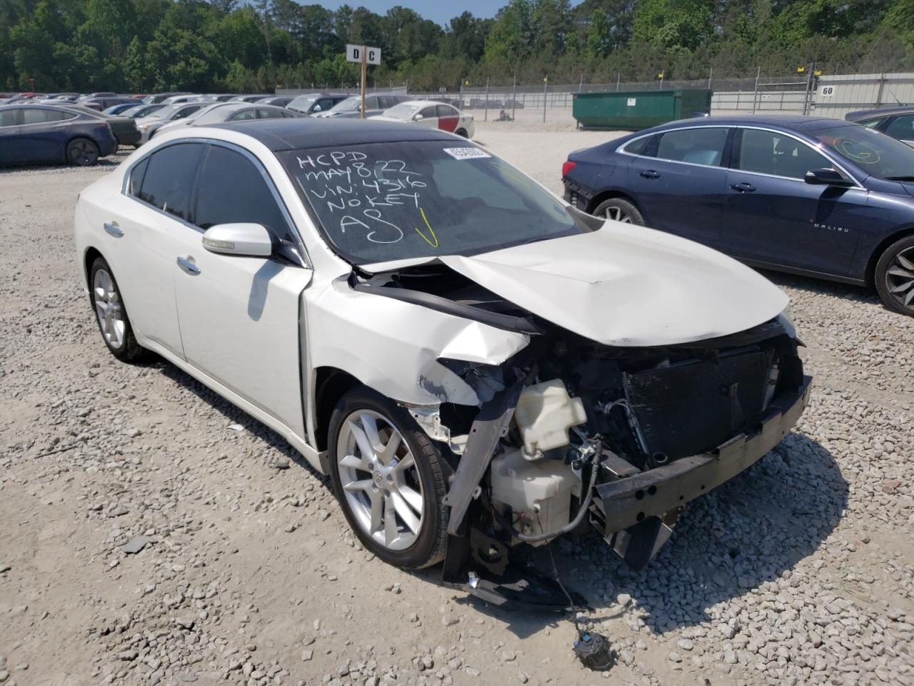 NISSAN MAXIMA 2011 with VIN 1N4AA5AP8BC854316 - Photo from auction
