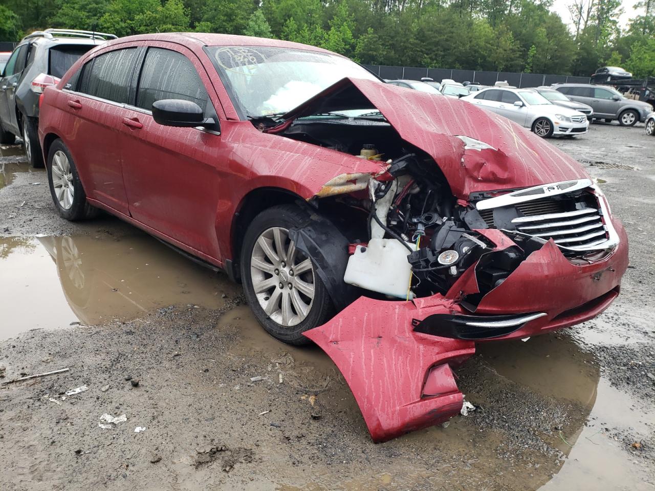 CHRYSLER 200 TOURIN 2011 with VIN 1C3BC1FB2BN584068 - Photo from auction