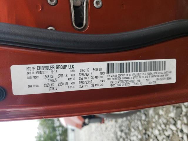 Photo 10 from auction – 2014 DODGE JOURNEY SX with VIN 3C4PDCBG7ET140989