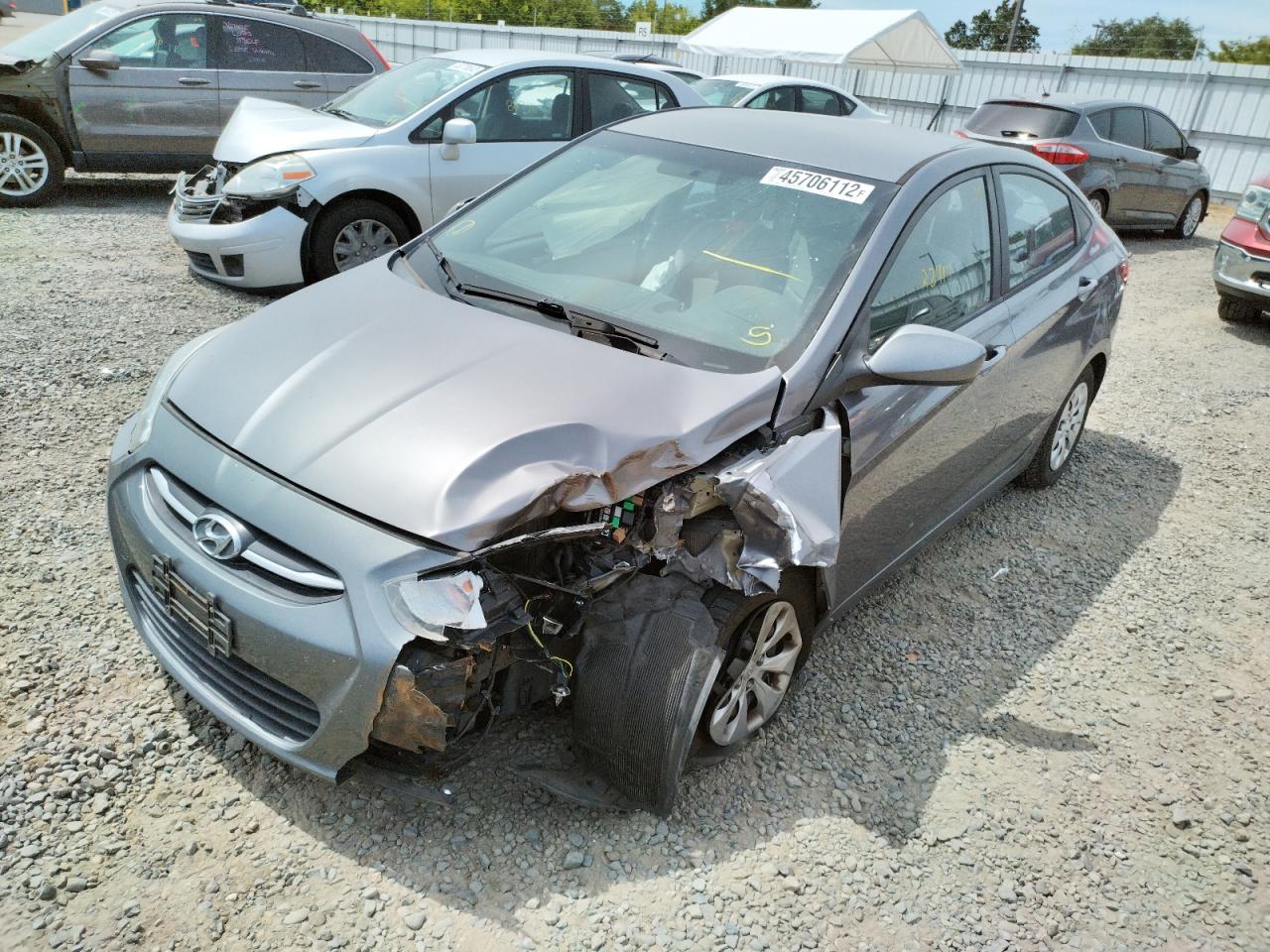 Photo 2 from auction – 2015 HYUNDAI ACCENT GLS with VIN KMHCT4AE0FU817455