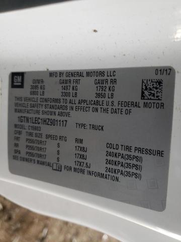 Photo 10 from auction – 2017 GMC SIERRA C15 with VIN 1GTN1LEC1HZ901117