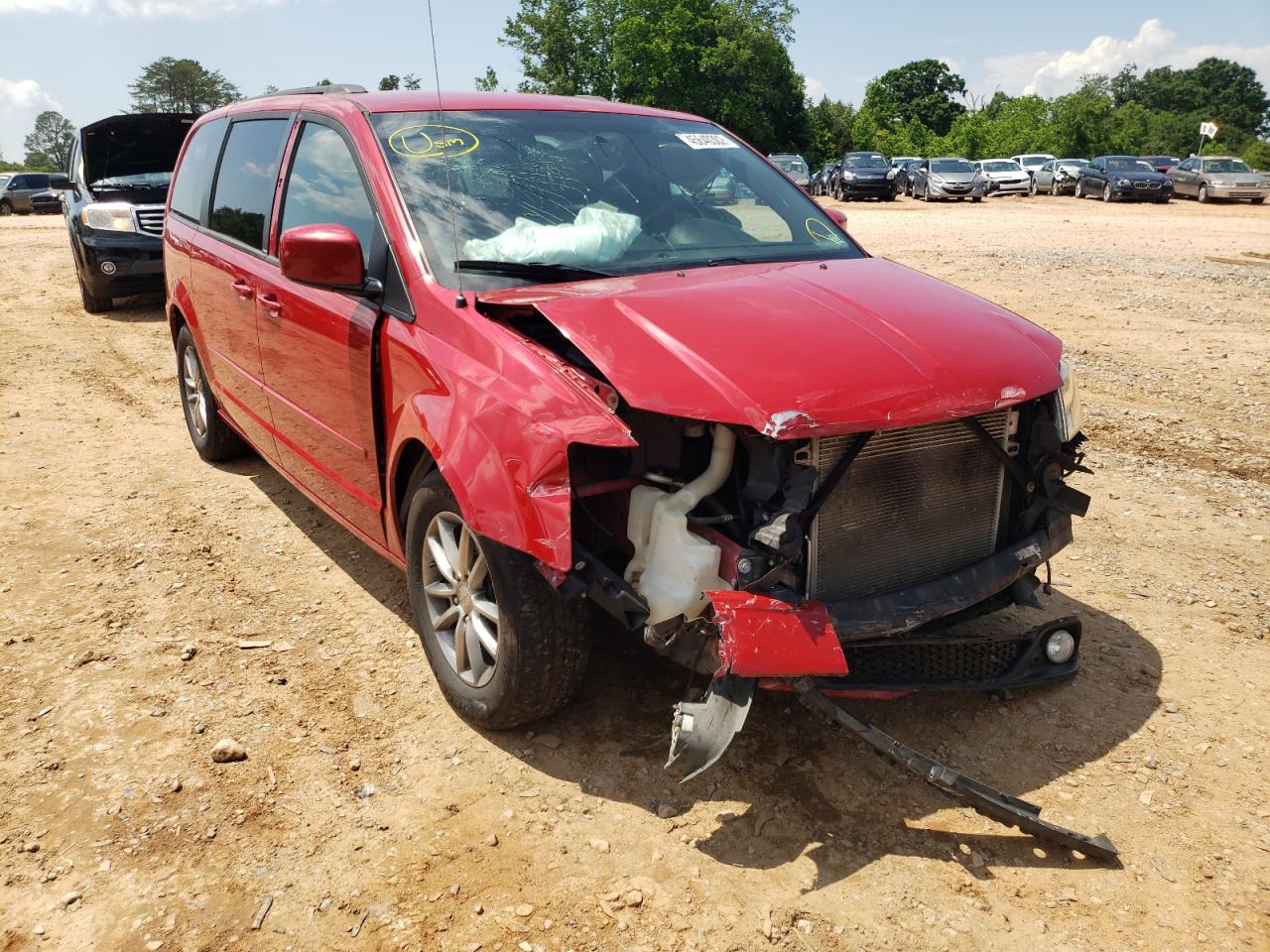 Photo 1 from auction – 2014 DODGE GRAND CARA with VIN 2C4RDGEGXER248358