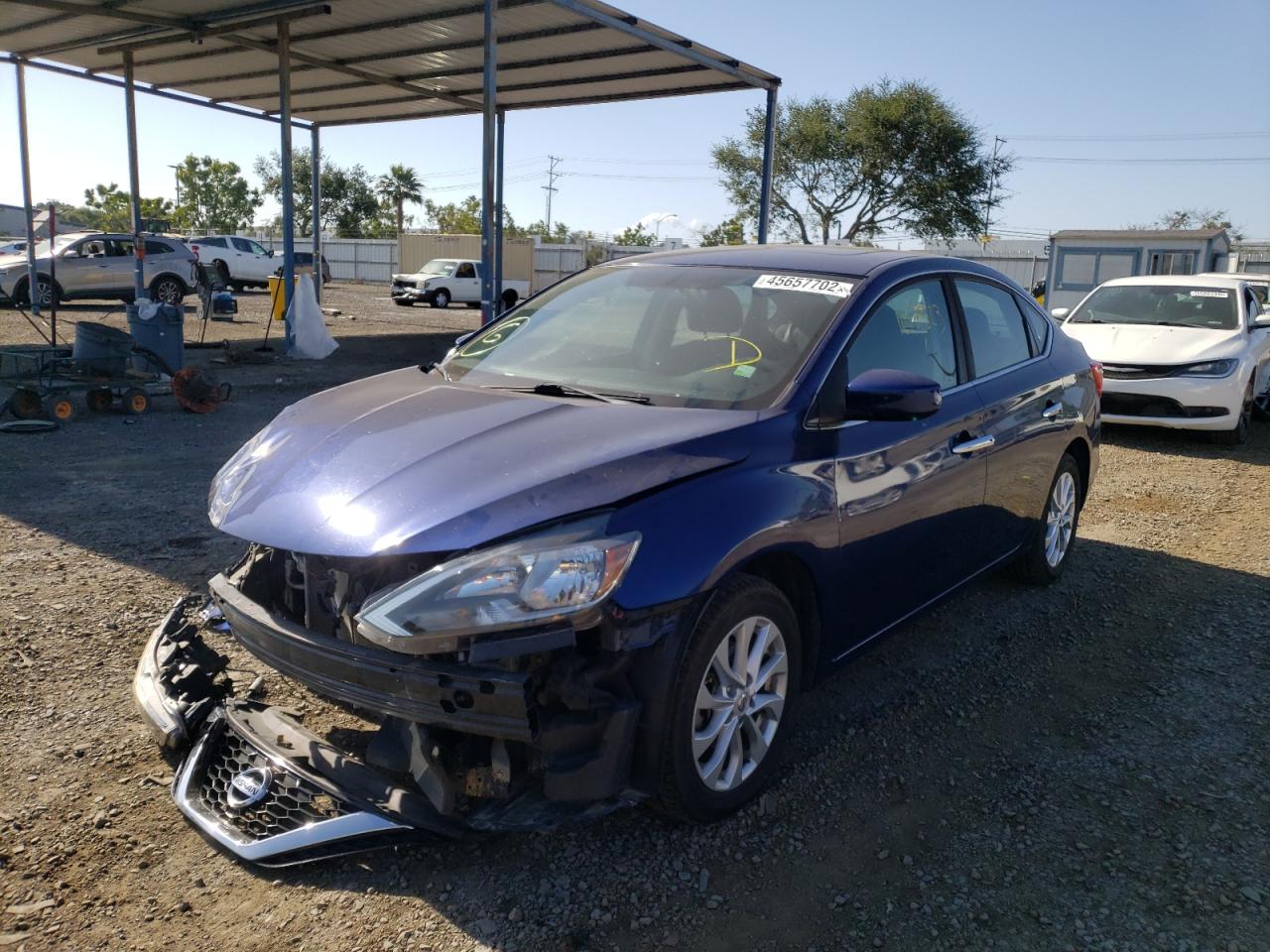 Photo 2 from auction – 2017 NISSAN SENTRA S with VIN 3N1AB7AP3HY307735