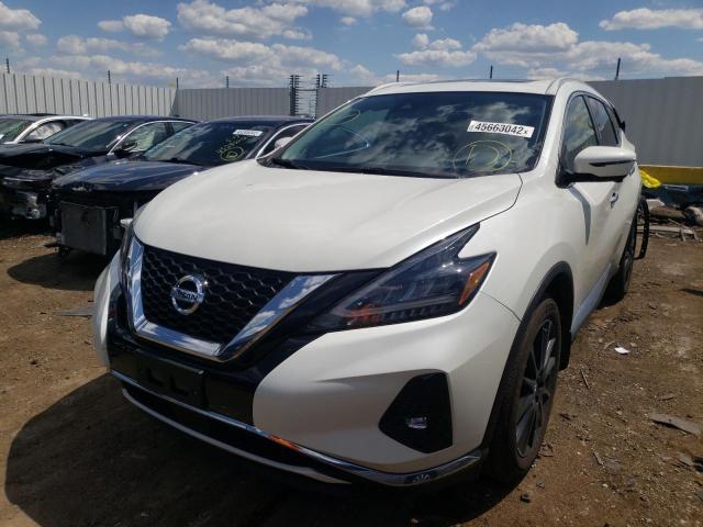 Photo 2 from auction – 2022 NISSAN MURANO PLA with VIN 5N1AZ2DS2NC109319