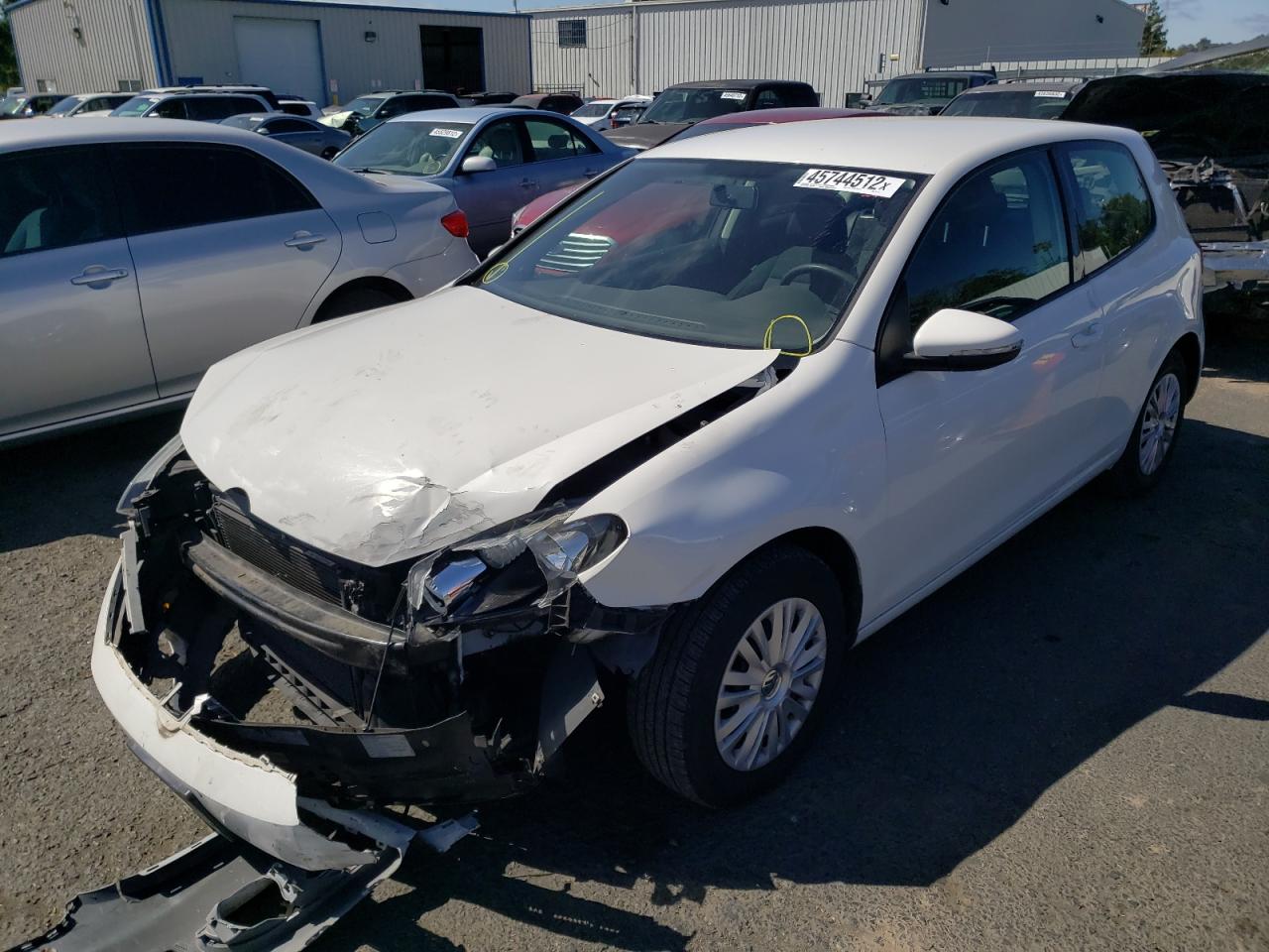 Photo 2 from auction – 2012 VOLKSWAGEN GOLF with VIN WVWAB7AJ5CW287870
