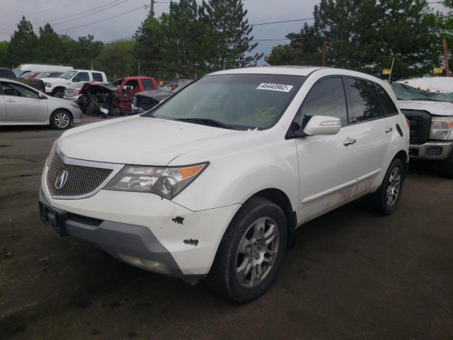 Photo 2 from auction – 2009 ACURA MDX TECHNO with VIN 2HNYD28419H500679