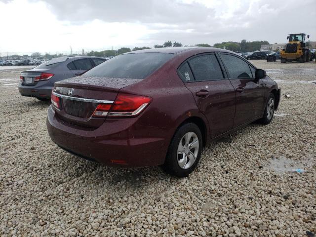Photo 4 from auction – 2013 HONDA CIVIC LX with VIN 19XFB2F56DE252805