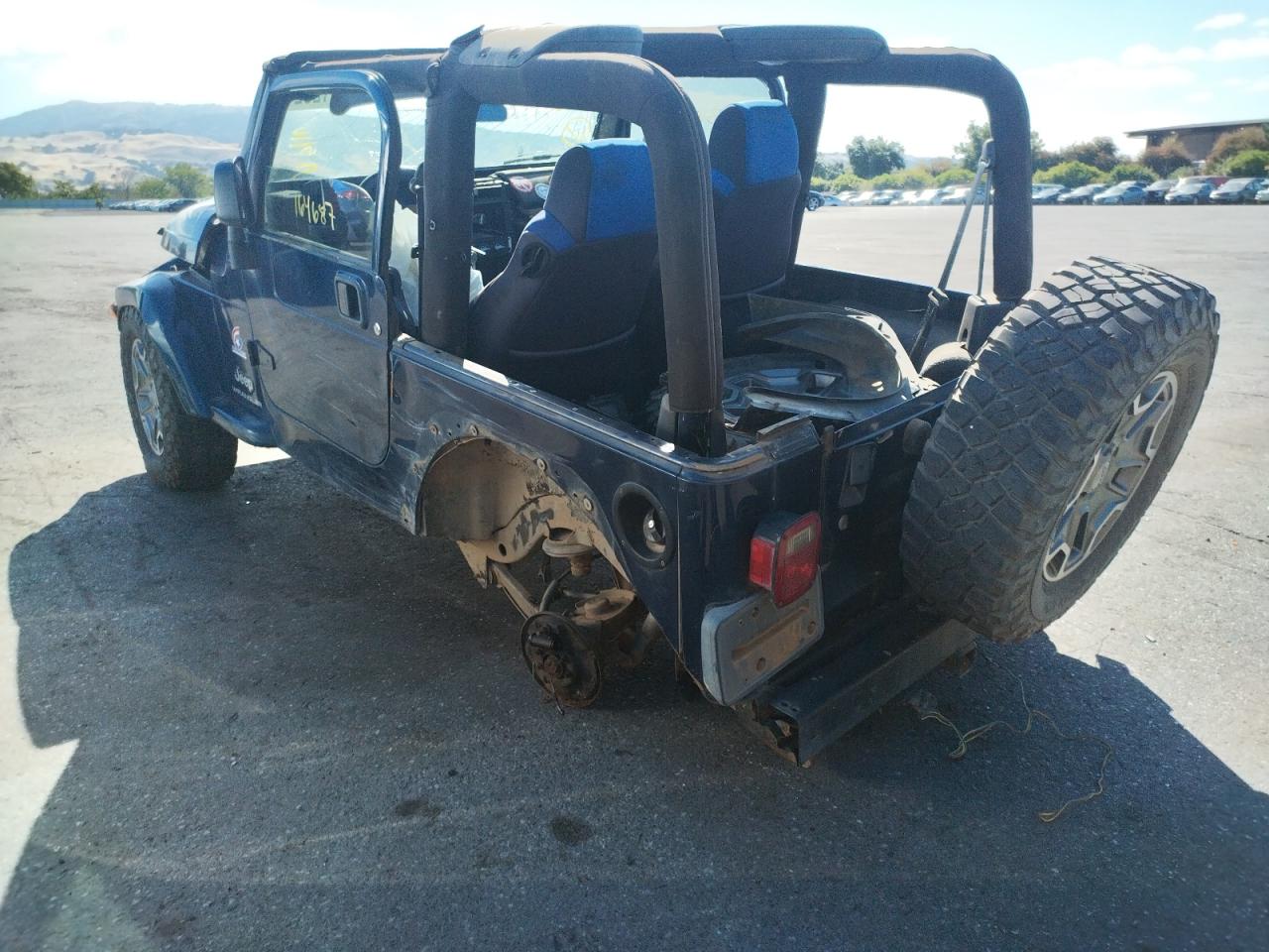 Photo 3 from auction – 2003 JEEP WRANGLER C with VIN 1J4FA39S43P359130