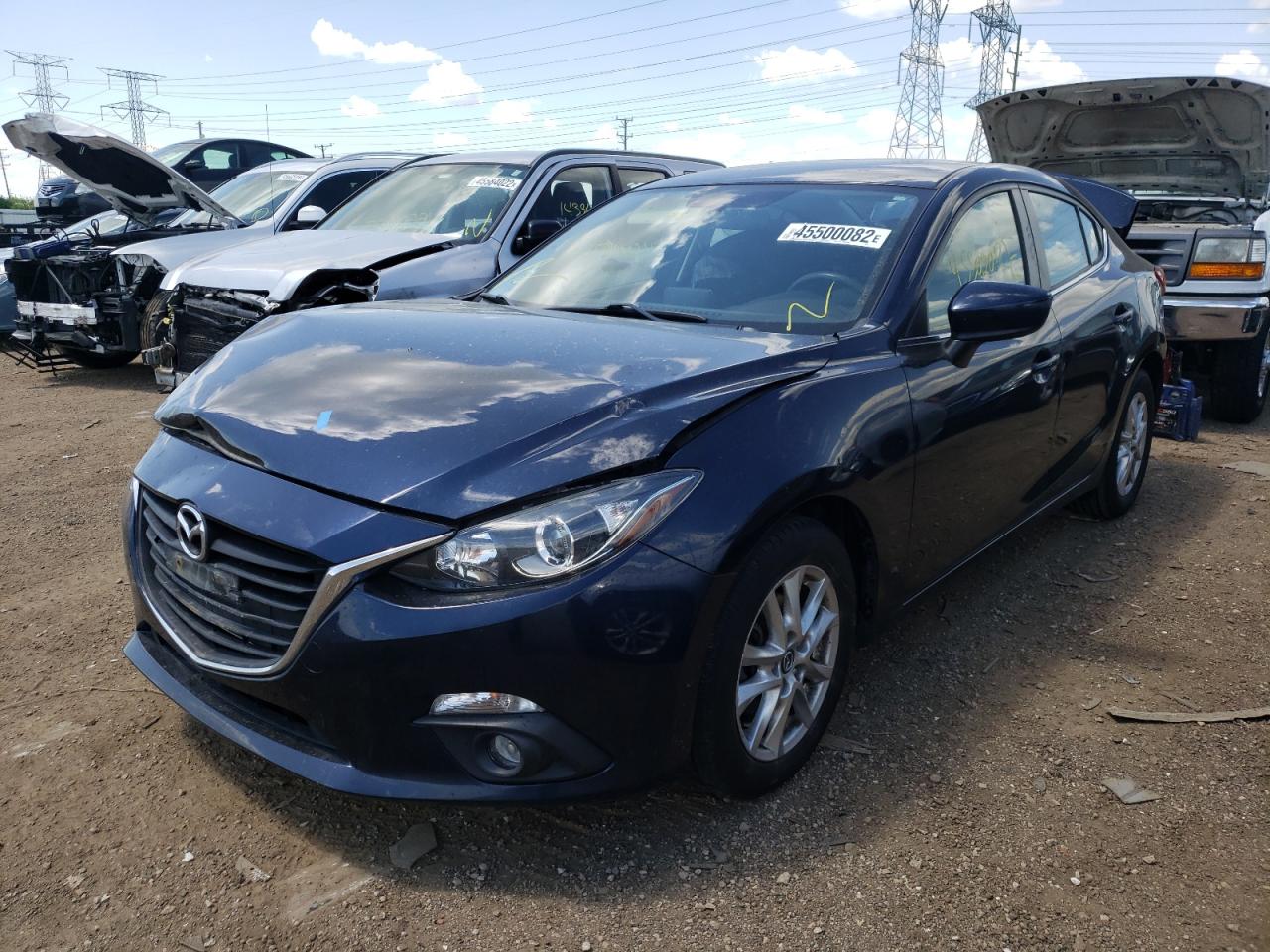 Photo 2 from auction – 2015 MAZDA 3 TOURING with VIN JM1BM1V72F1254773