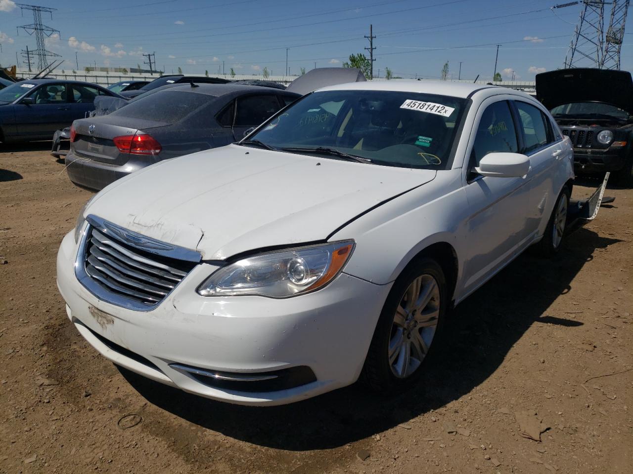 Photo 2 from auction – 2012 CHRYSLER 200 TOURIN with VIN 1C3CCBBB8CN278350