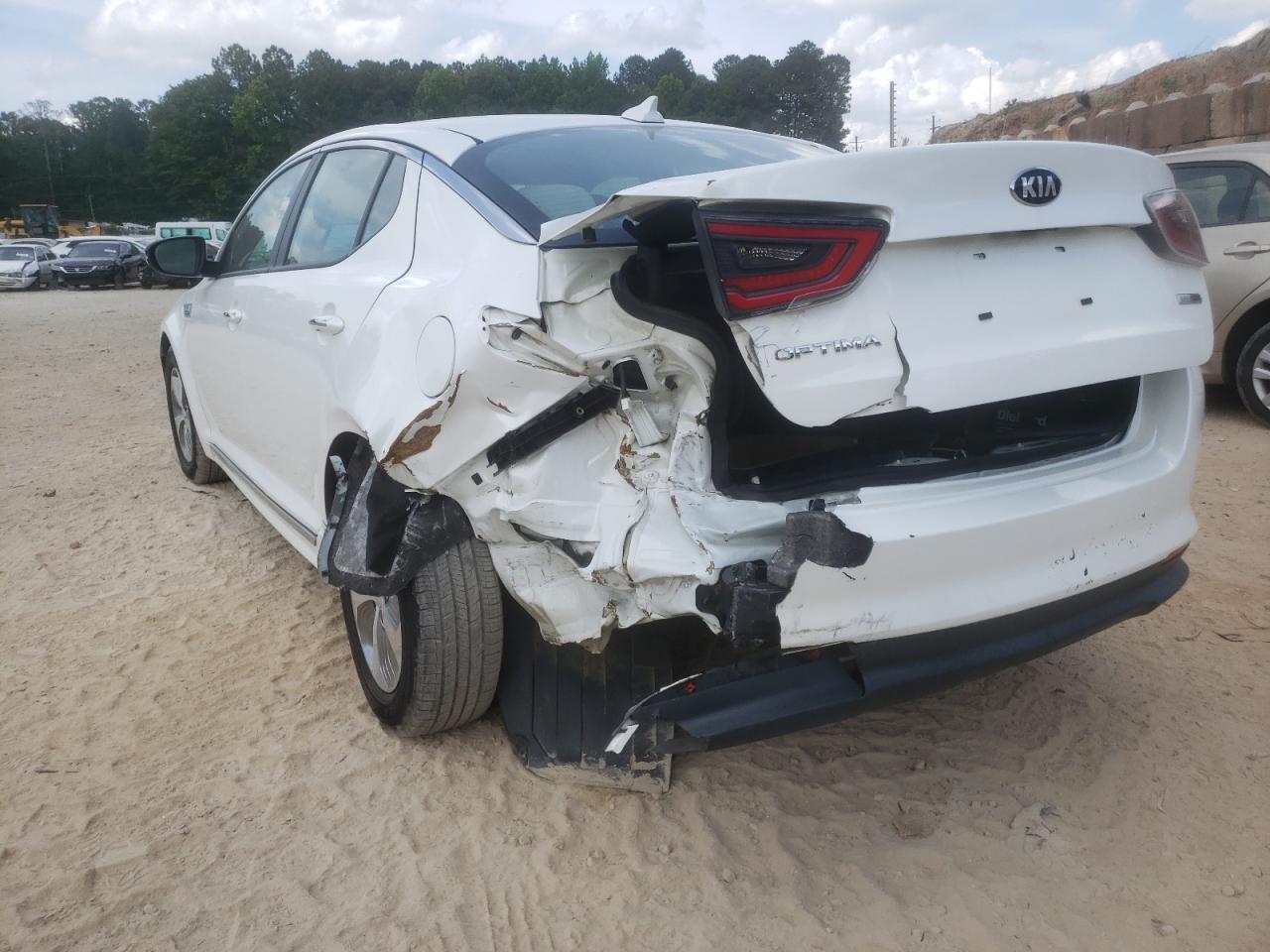 Photo 9 from auction – 2014 KIA OPTIMA HYB with VIN KNAGM4AD7E5073949