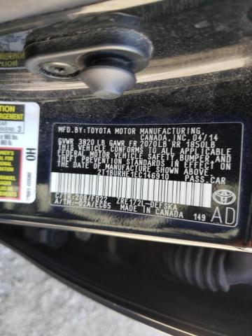 Photo 10 from auction – 2014 TOYOTA COROLLA L with VIN 2T1BURHE1EC146910