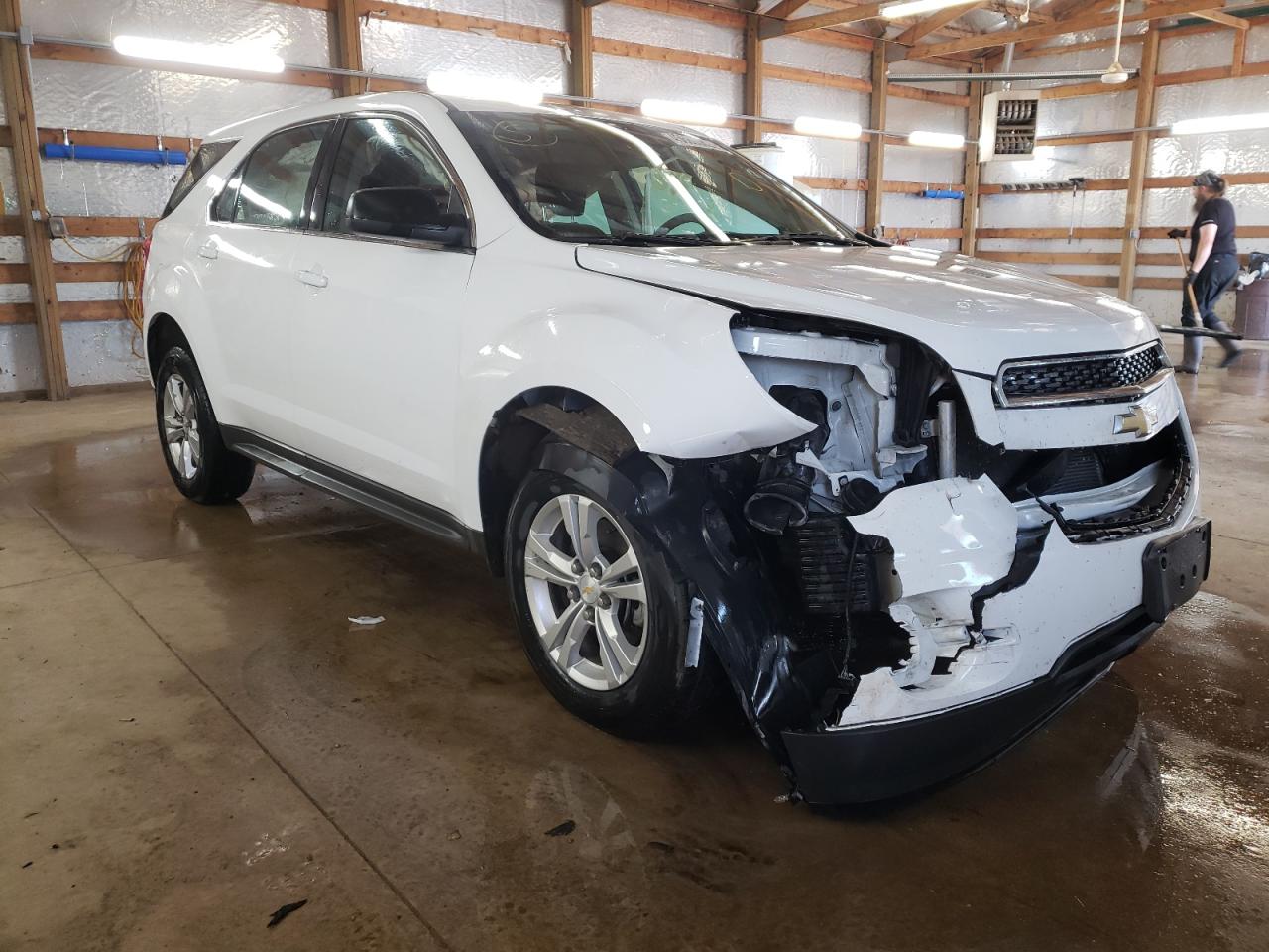 CHEVROLET EQUINOX LS 2013 with VIN 2GNALBEK1D6131444 - Photo from auction