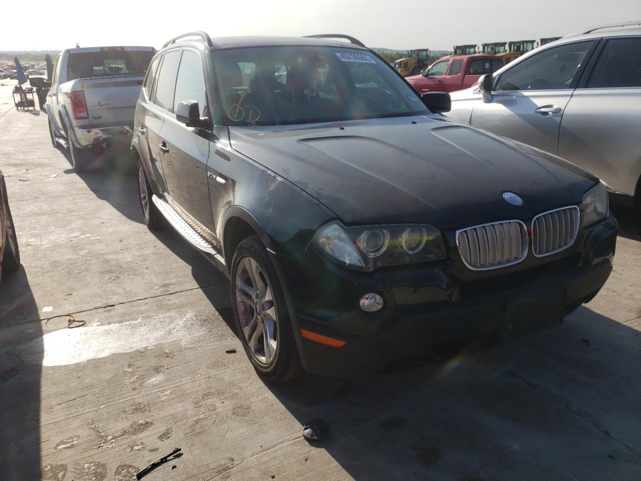 BMW X3 3.0SI 2008 with VIN WBXPC93488WJ06359 - Photo from auction