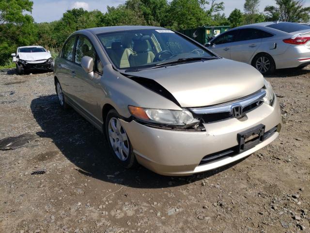 HONDA CIVIC LX 2008 with VIN 1HGFA16518L047534 - Photo from auction