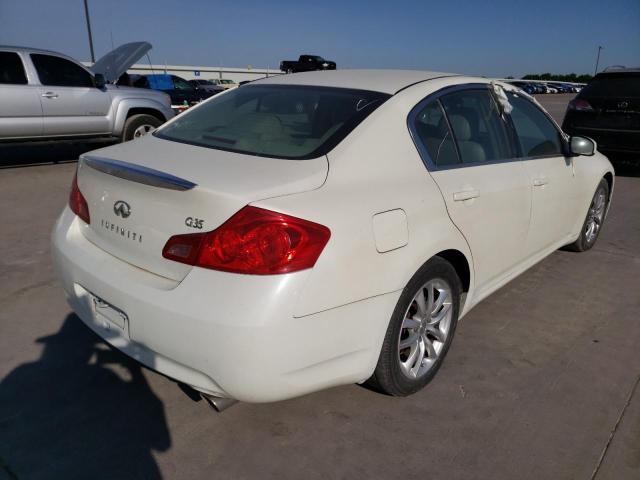 Photo 4 from auction – 2007 INFINITI G35 with VIN JNKBV61E47M709703