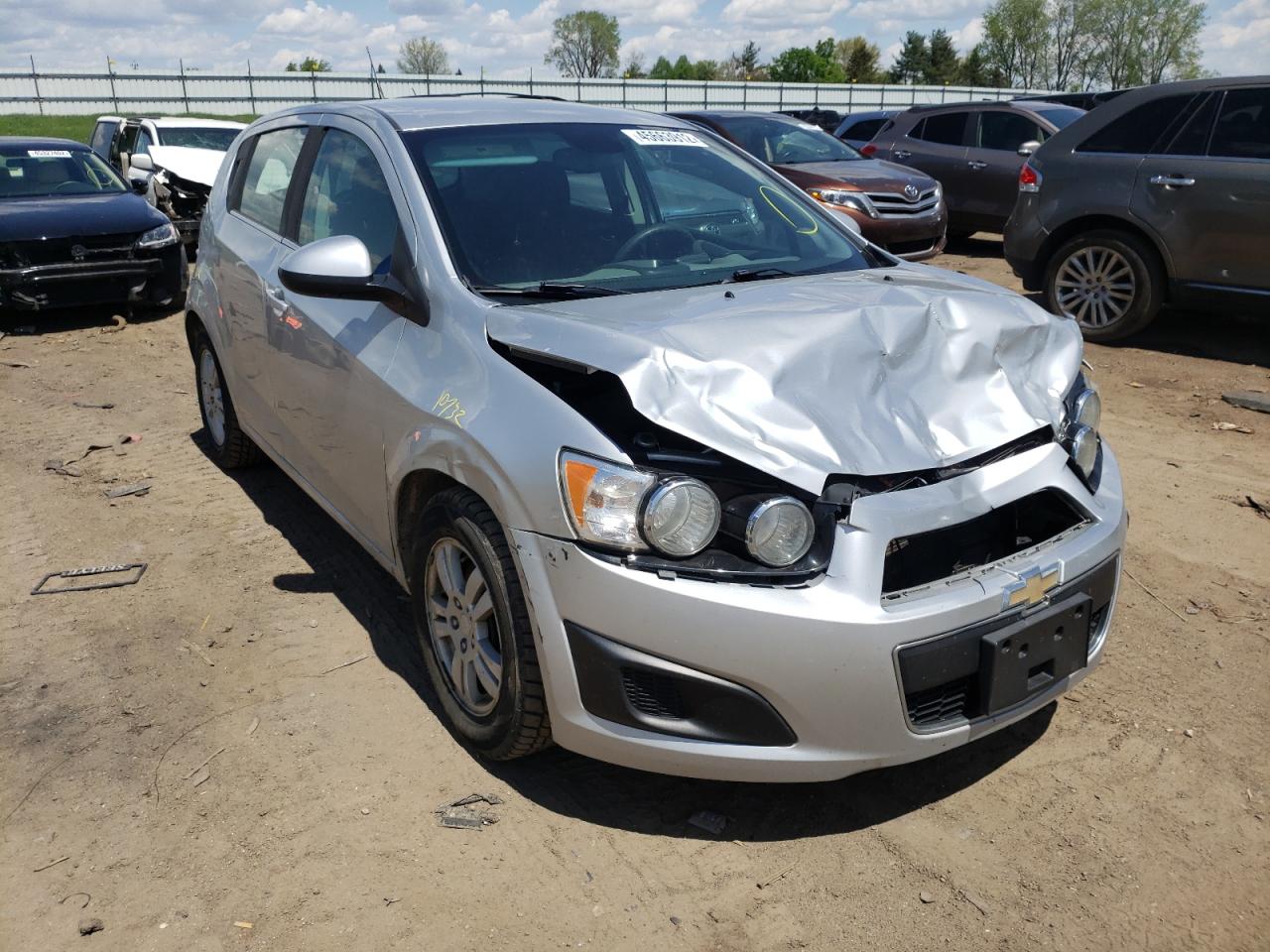 CHEVROLET SONIC LT 2013 with VIN 1G1JC6SG2D4231157 - Photo from auction