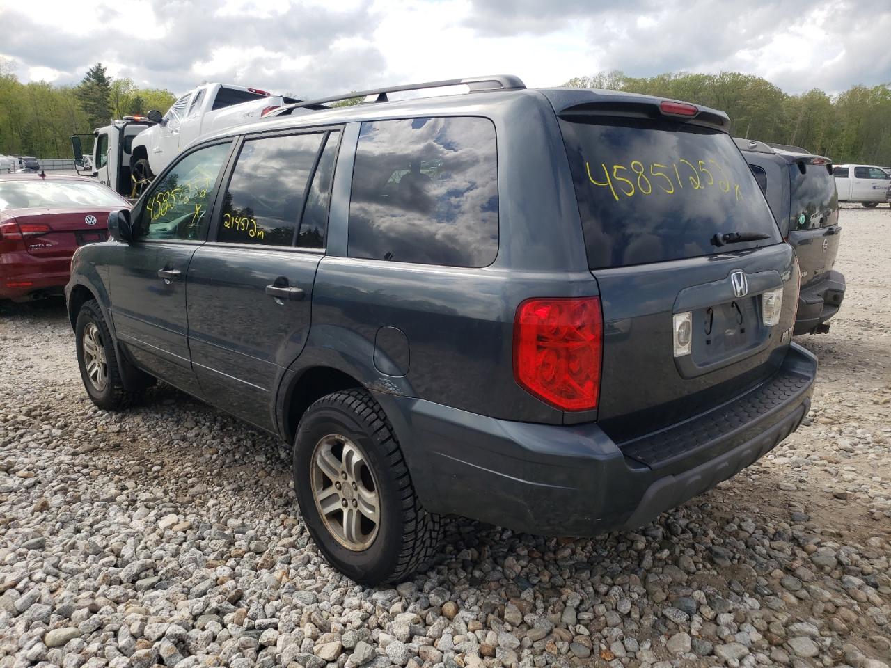 Photo 3 from auction – 2004 HONDA PILOT with VIN 2HKYF18794H587137