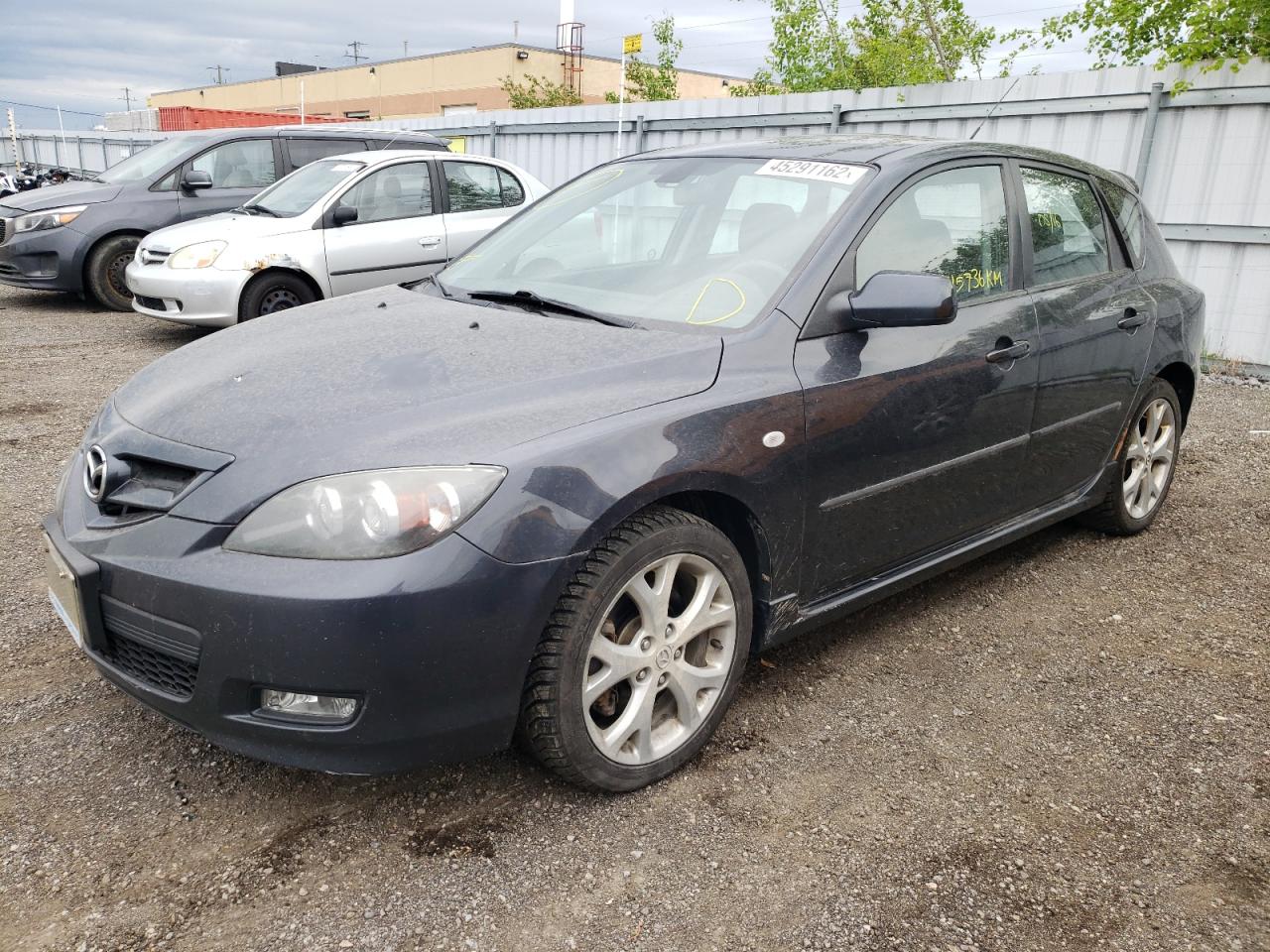 Photo 9 from auction – 2008 MAZDA 3 HATCHBAC with VIN JM1BK343681835583