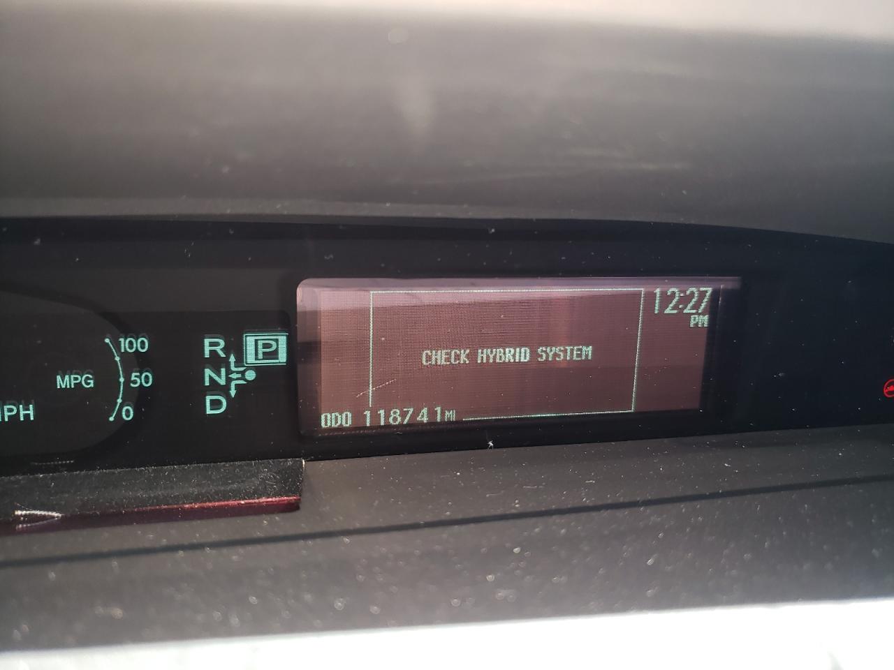 Photo 8 from auction – 2011 TOYOTA PRIUS with VIN JTDKN3DU2B1433227