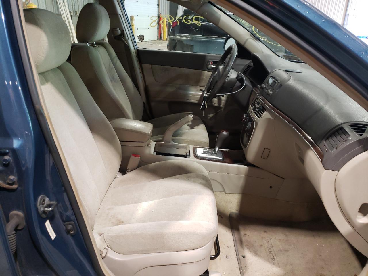 Photo 5 from auction – 2007 HYUNDAI SONATA SE with VIN 5NPEU46F97H271889